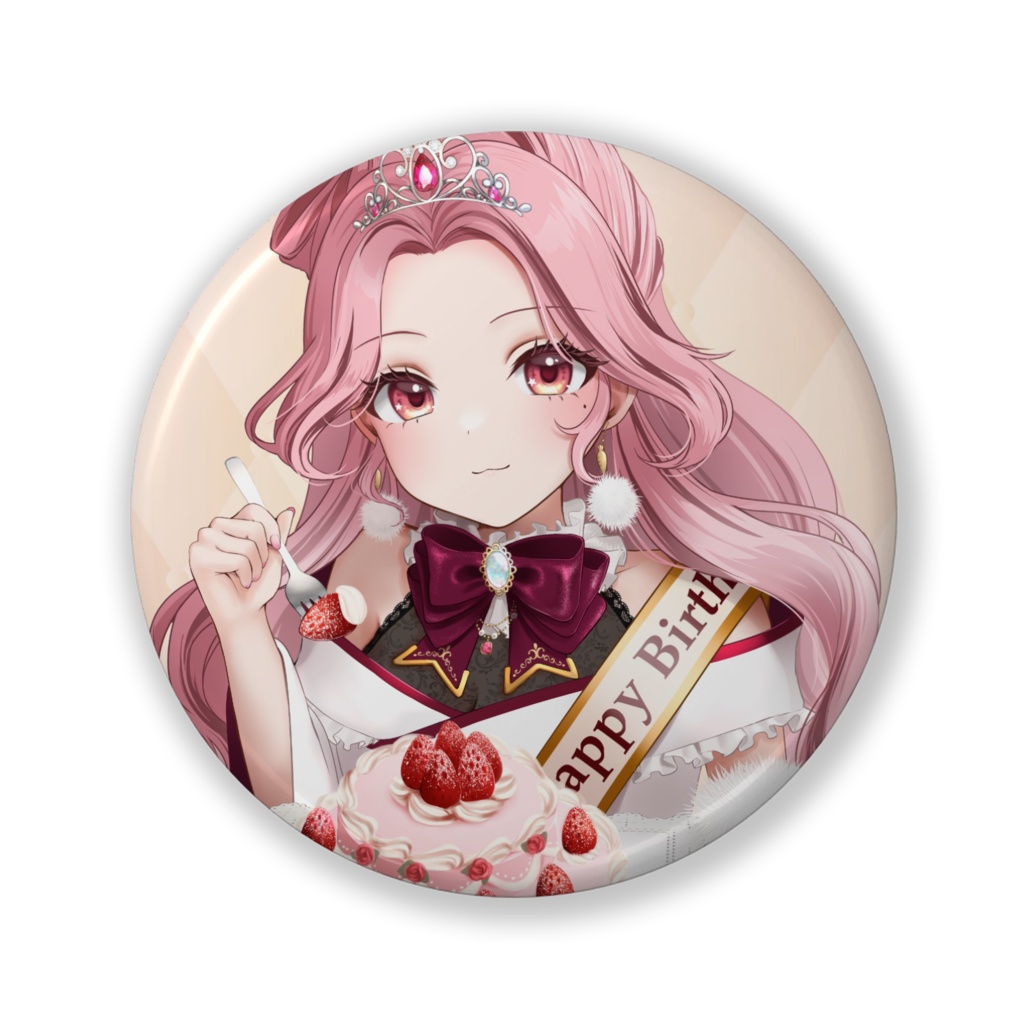 バースデー缶バッジB