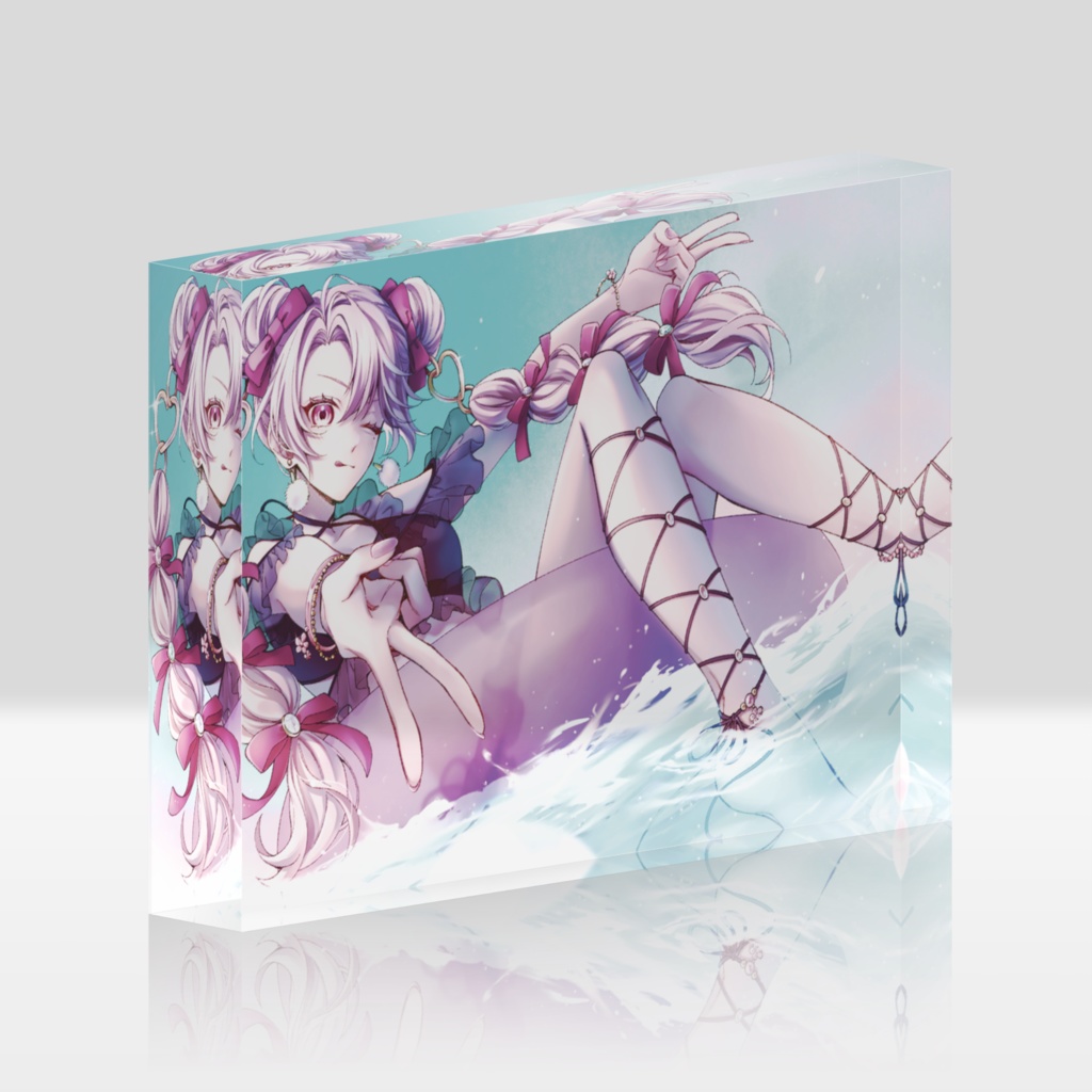 柴咲あや夏アクリルブロック