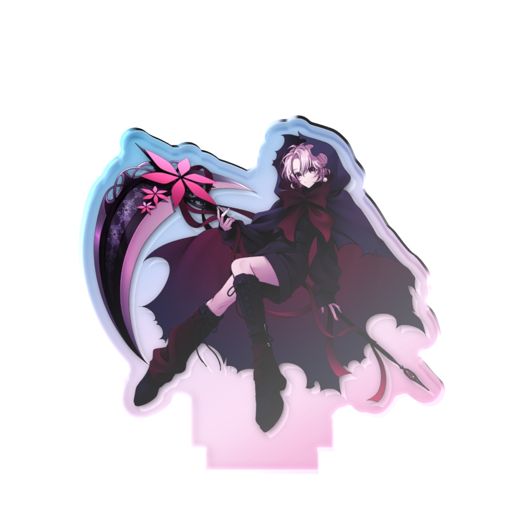 ハロウィンオーロラアクスタ死神