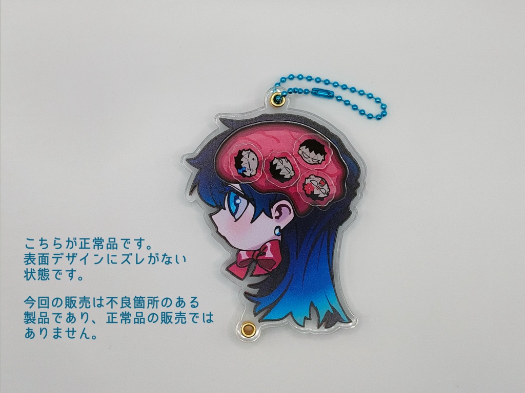 うちよそ🧠シャカシャカアクキー(⚠️訳アリ⚠️)