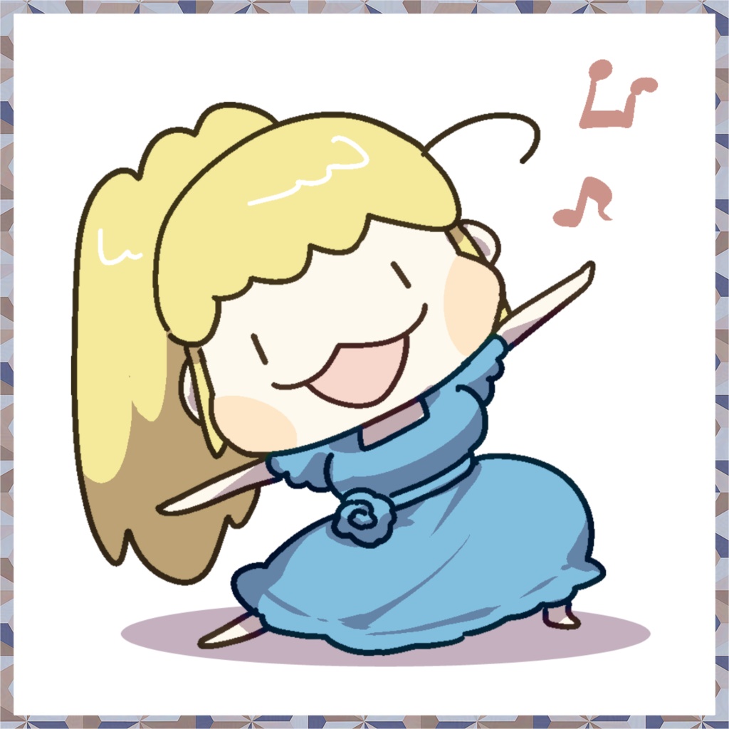 あつめて!バラバラになってしまったアンナさんステッカー