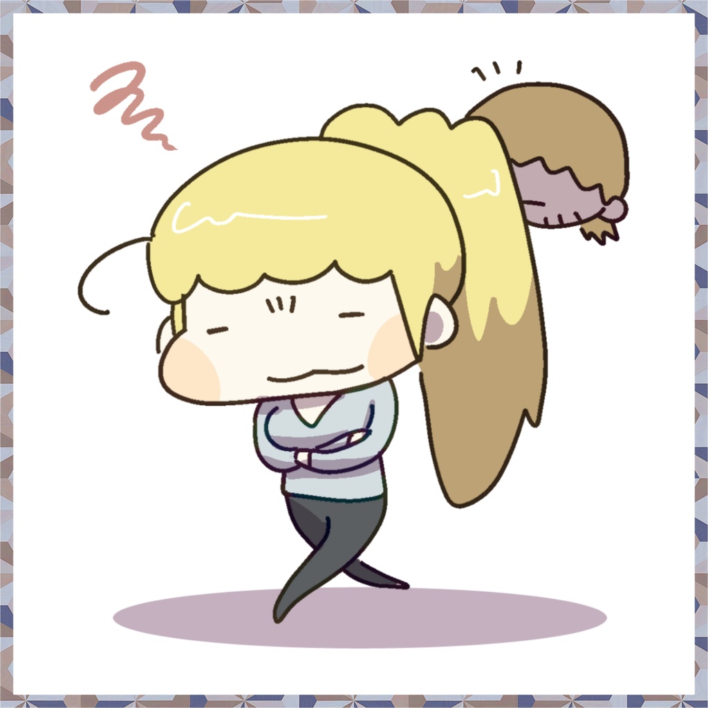 あつめて!バラバラになってしまったアンナさんステッカー