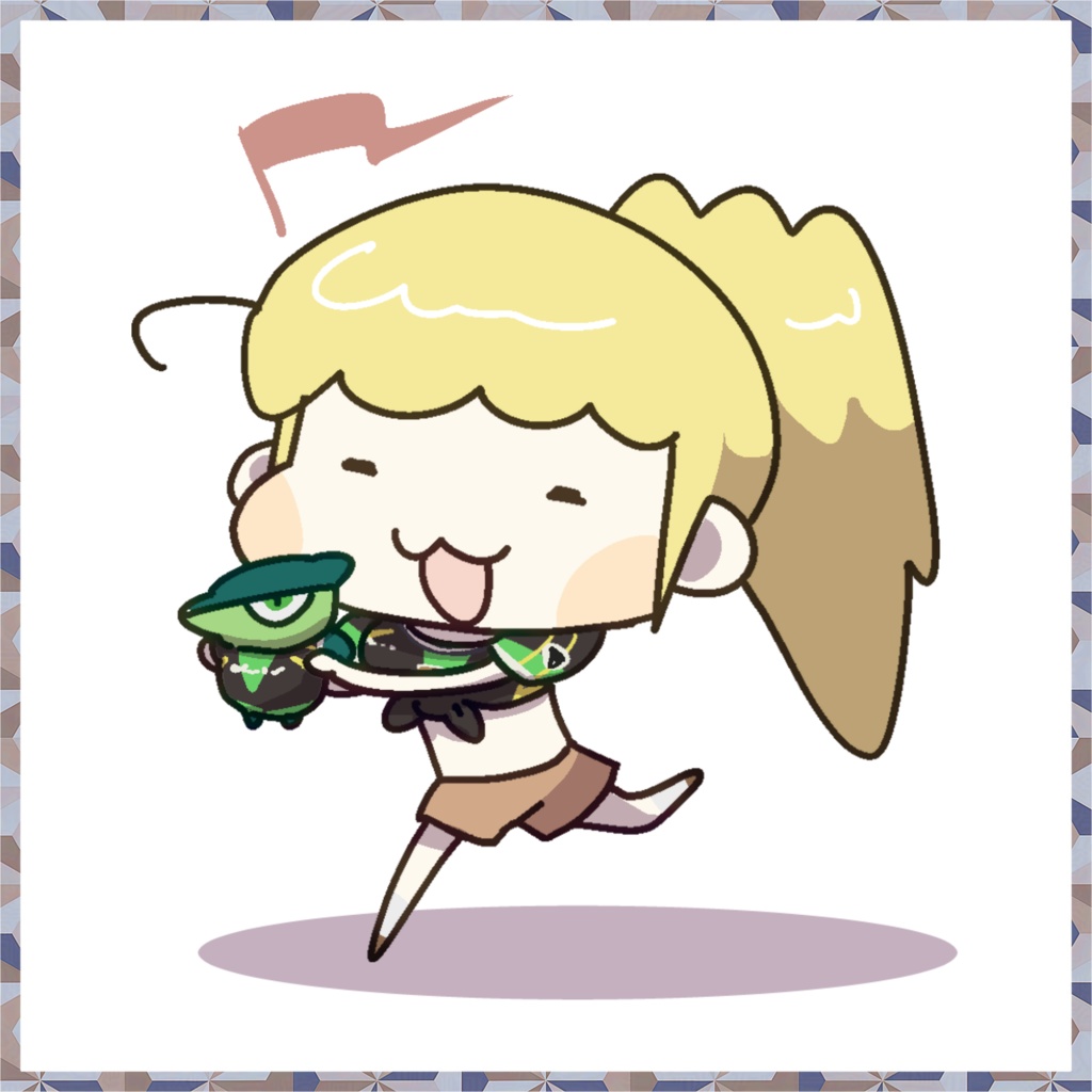 あつめて!バラバラになってしまったアンナさんステッカー