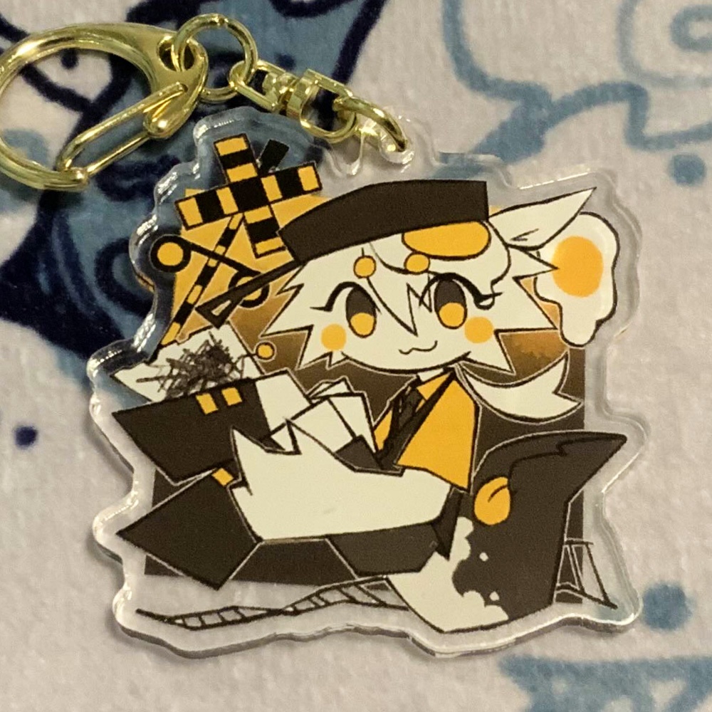 アクリルキーホルダーF - バク