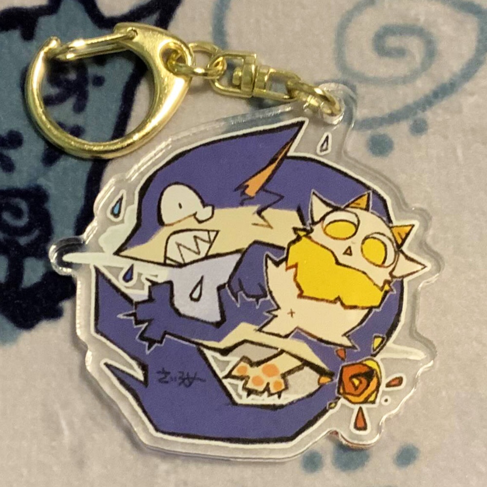 アクリルキーホルダーG - あめのちくもりのちはれ