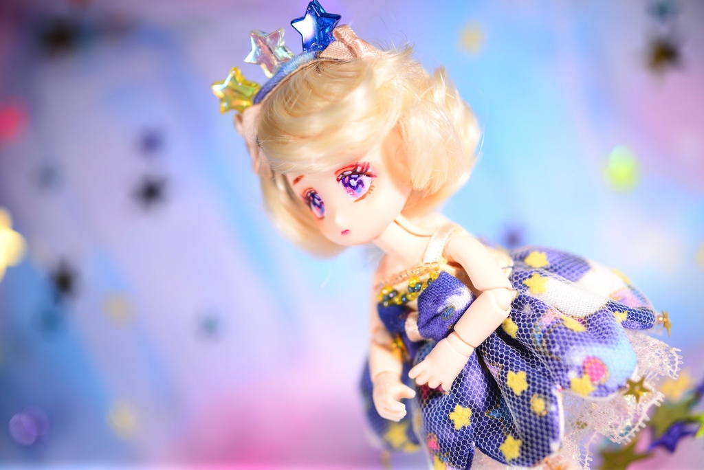 オビツ11 カスタムヘッド アイペイント(ウィッグセット)