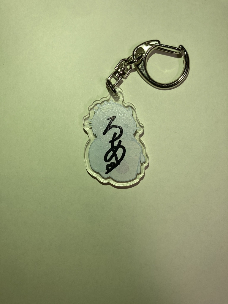 ろあのおちゃちゃ持ちアクキ(サイン入り)