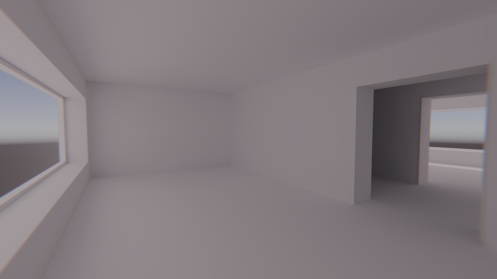 【VRChat想定】white.1【標準ベイク/Bakery両対応】