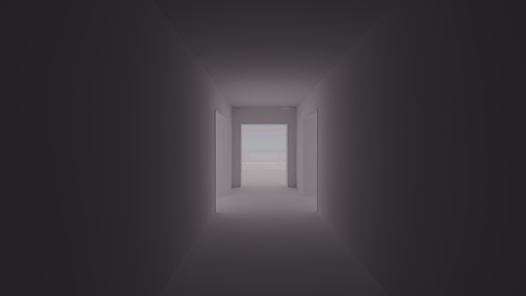 【VRChat想定】white.1【標準ベイク/Bakery両対応】