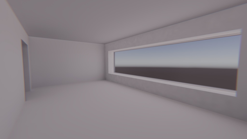 【VRChat想定】white.1【標準ベイク/Bakery両対応】