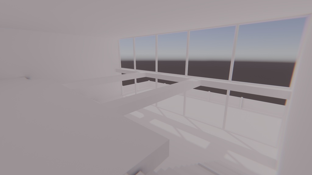 【VRChat想定】white.1【標準ベイク/Bakery両対応】