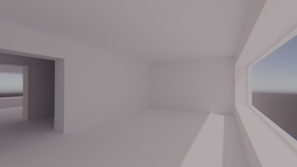 【VRChat想定】white.1【標準ベイク/Bakery両対応】