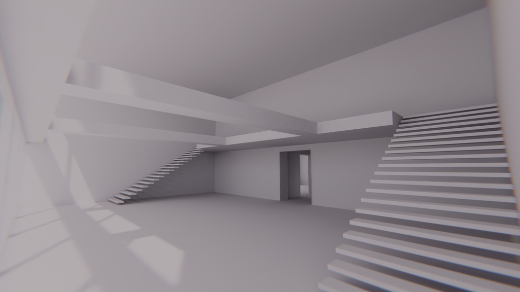 【VRChat想定】white.1【標準ベイク/Bakery両対応】