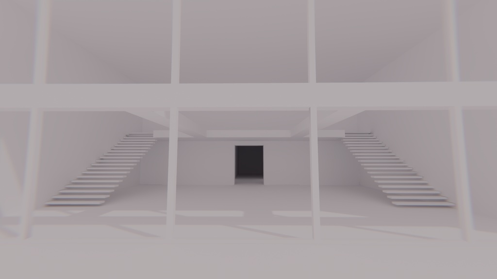 【VRChat想定】white.1【標準ベイク/Bakery両対応】