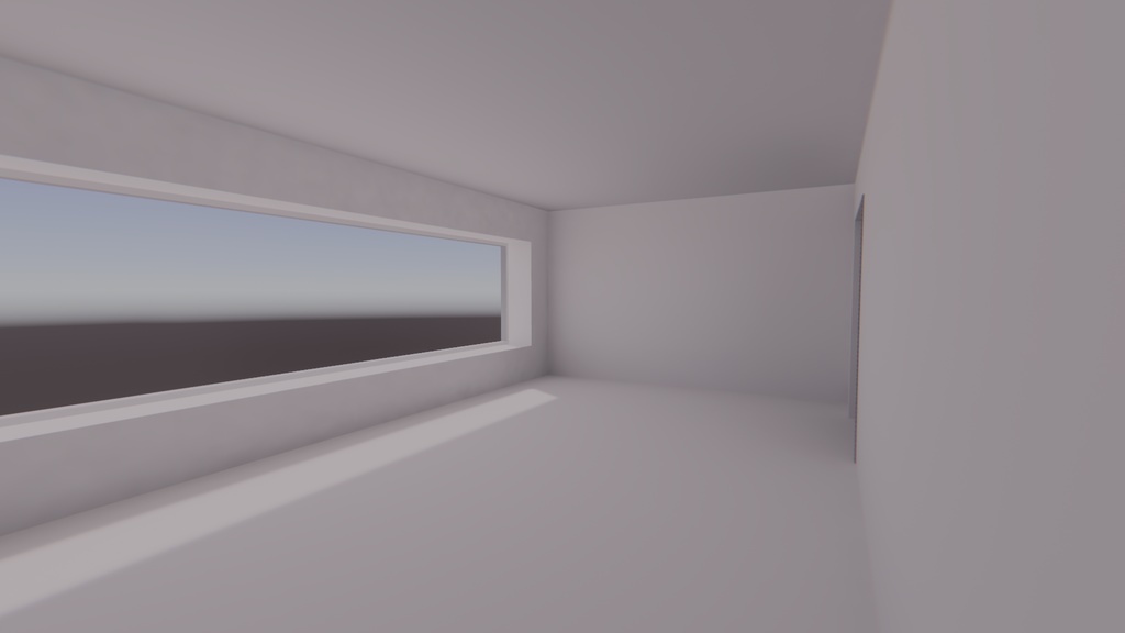 【VRChat想定】white.1【標準ベイク/Bakery両対応】