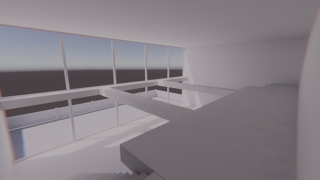 【VRChat想定】white.1【標準ベイク/Bakery両対応】