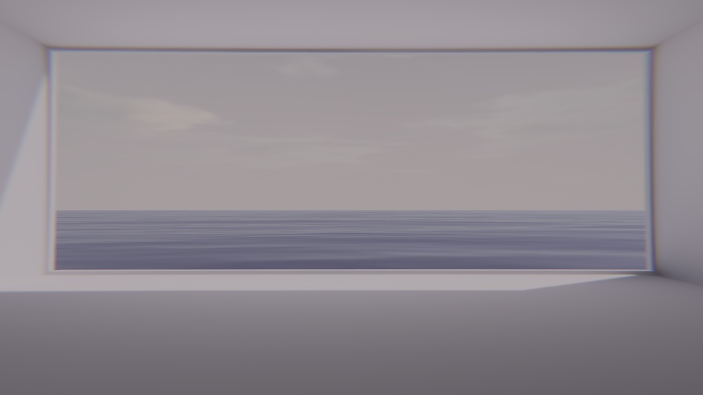 【VRChat想定】white.2【ワールドアセット】