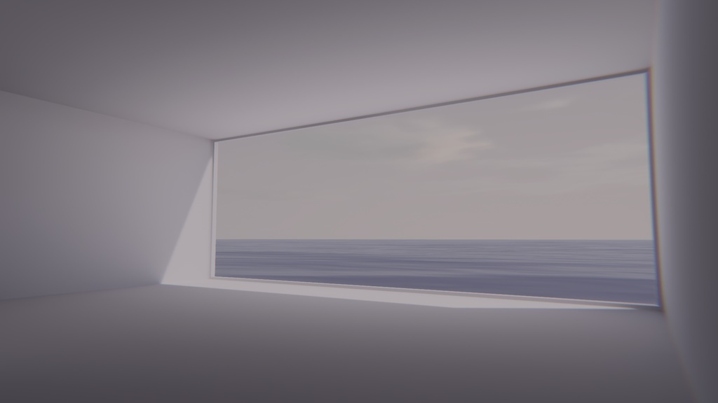 【VRChat想定】white.2【ワールドアセット】