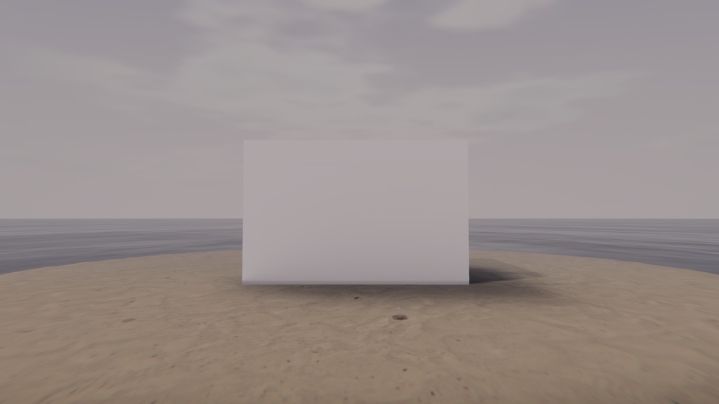 【VRChat想定】white.3【ワールドアセット】