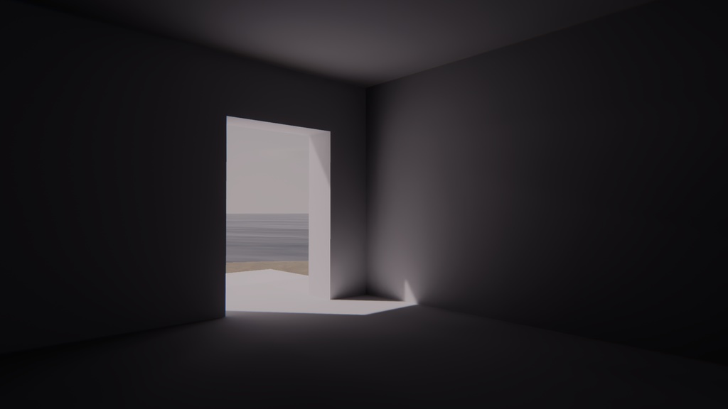 【VRChat想定】white.3【ワールドアセット】