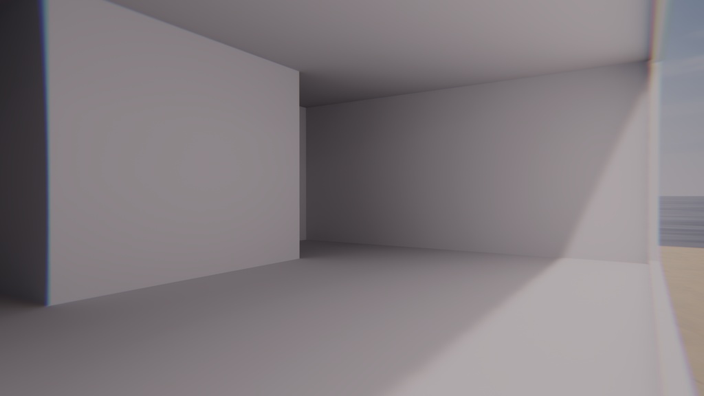 【VRChat想定】white.4【ワールドアセット】