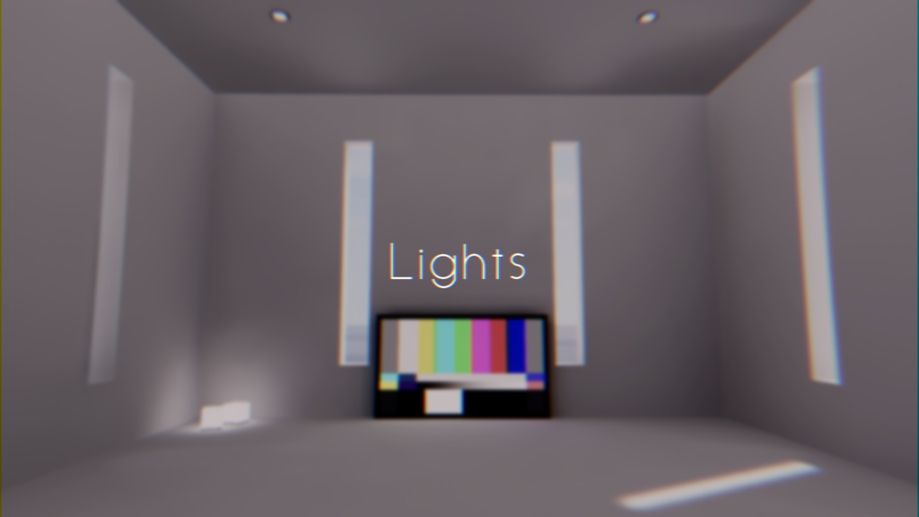【VRChat想定】Lights【ワールドアセット】
