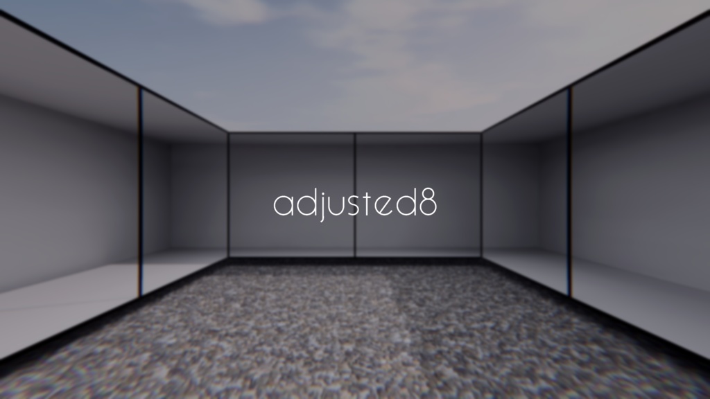 【VRChat想定】adjusted8【ワールドアセット】