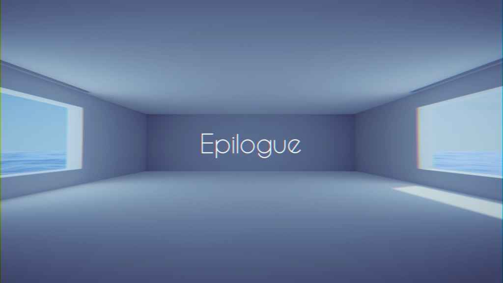 【VRChat想定】Epilogue【標準ベイク/Bakery両対応】