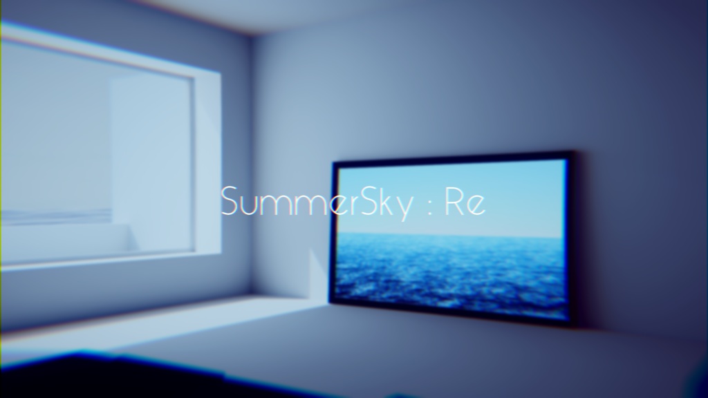【VRChat想定】SummerSky : Re【ワールドアセット】
