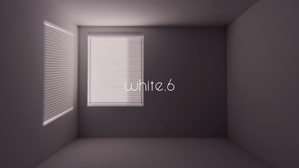 【VRChat想定】white.6【Bakery必須】