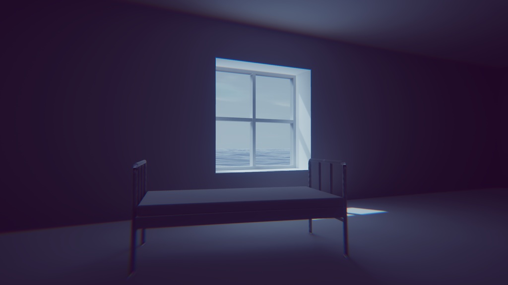 【VRChat想定】white.7【ワールドアセット】