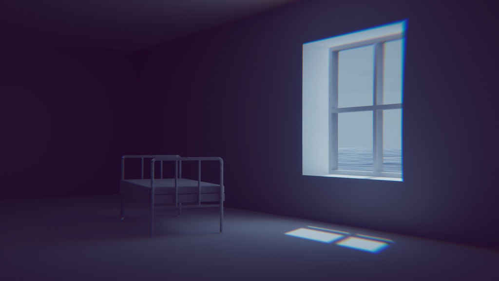 【VRChat想定】white.7【ワールドアセット】