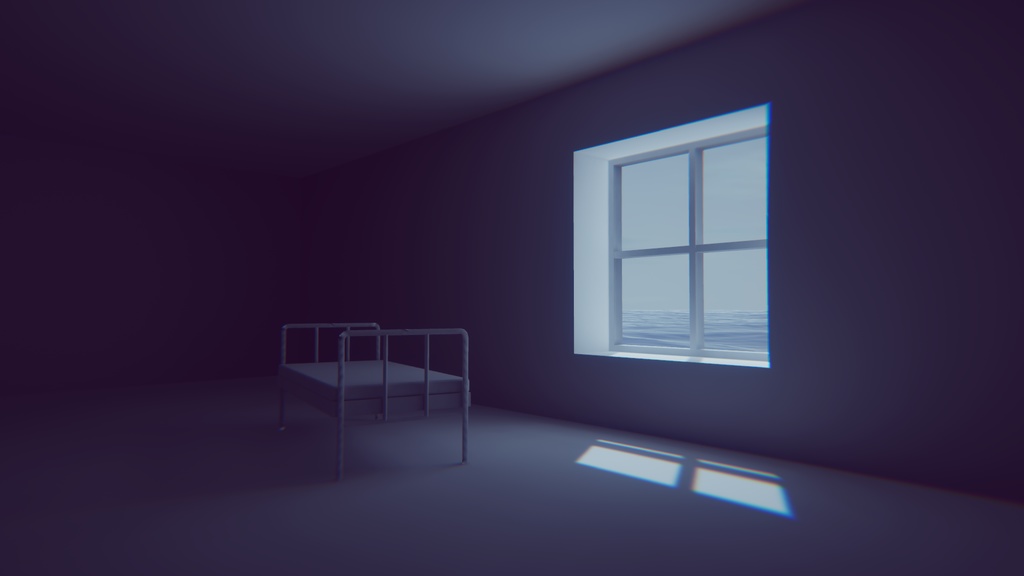 【VRChat想定】white.7【ワールドアセット】