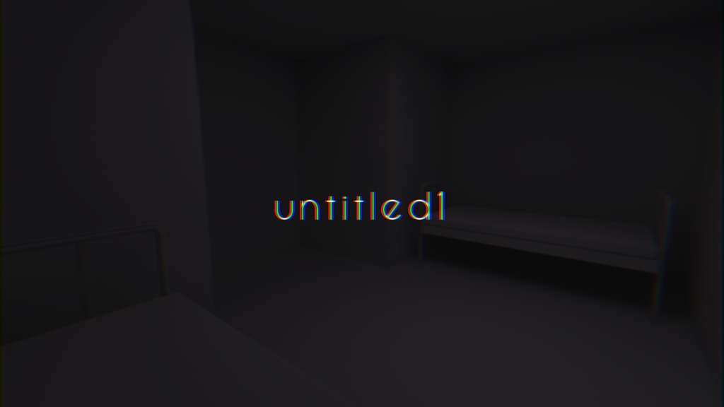 【VRChat想定】untitled1【ワールドアセット】