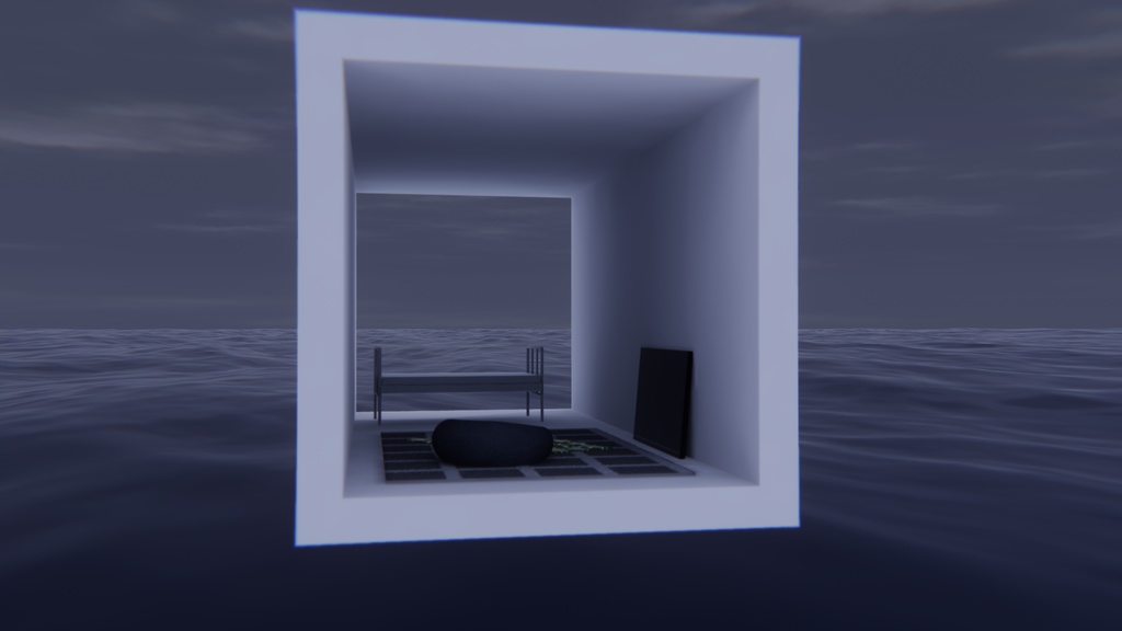 【VRChat想定】nothing【ワールドアセット】