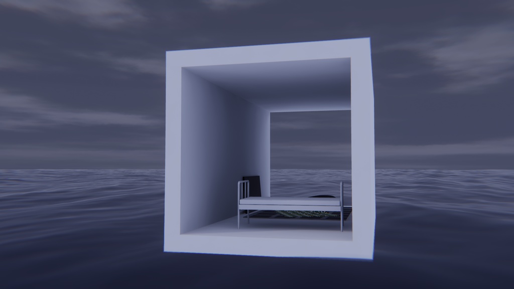 【VRChat想定】nothing【ワールドアセット】