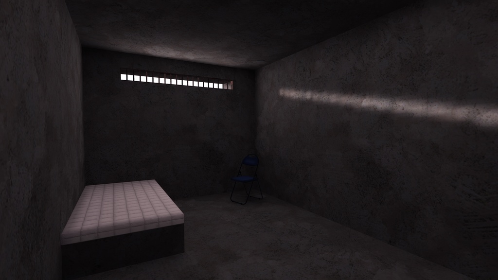 【VRChat想定】Jail【ワールドアセット】