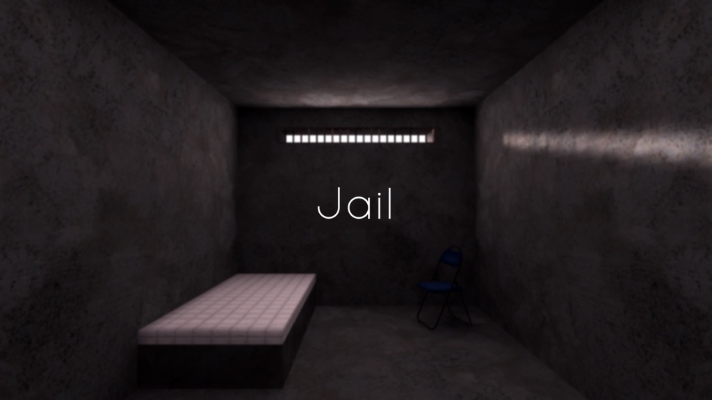 【VRChat想定】Jail【ワールドアセット】
