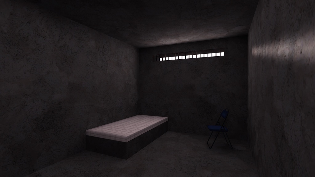 【VRChat想定】Jail【ワールドアセット】