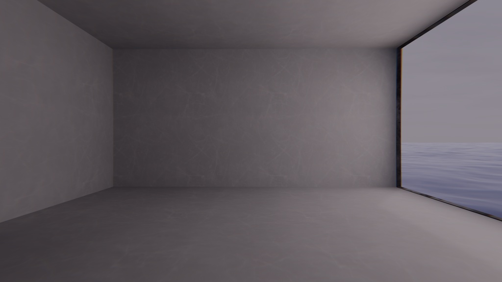 【VRChat想定】white.2.Rebuild【ワールドアセット】