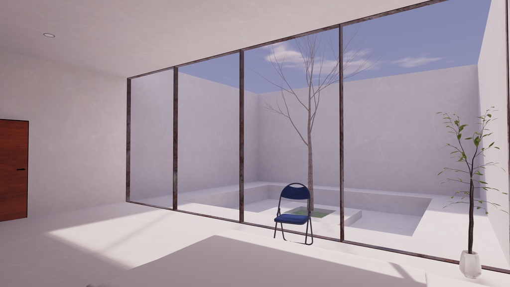 【VRChat想定】Room318【ワールドアセット】