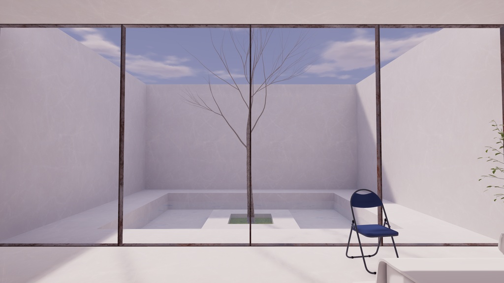 【VRChat想定】Room318【ワールドアセット】