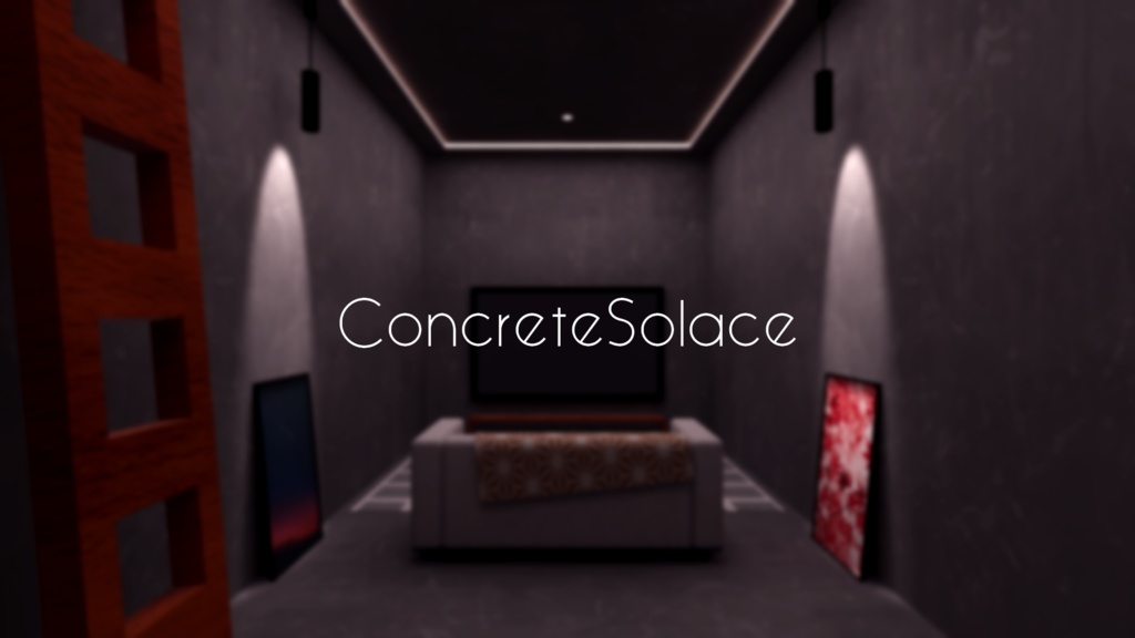 【VRChat想定】ConcreteSolace【ワールドアセット】
