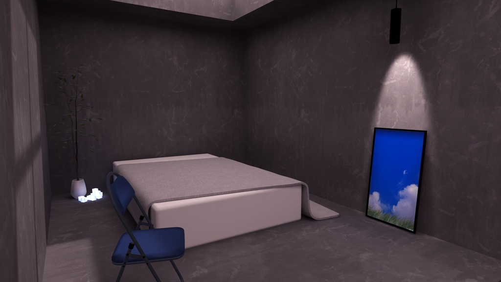 【VRChat想定】ConcreteSolace【ワールドアセット】