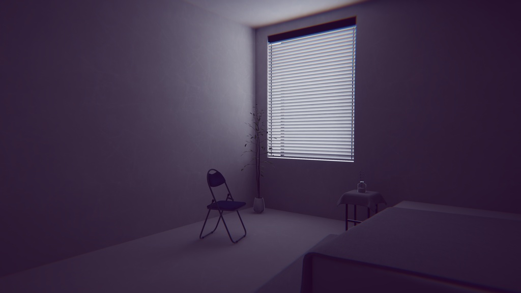 【3/8まで半額セール中!】【VRChat想定】white.6.ReBuild【ワールドアセット】