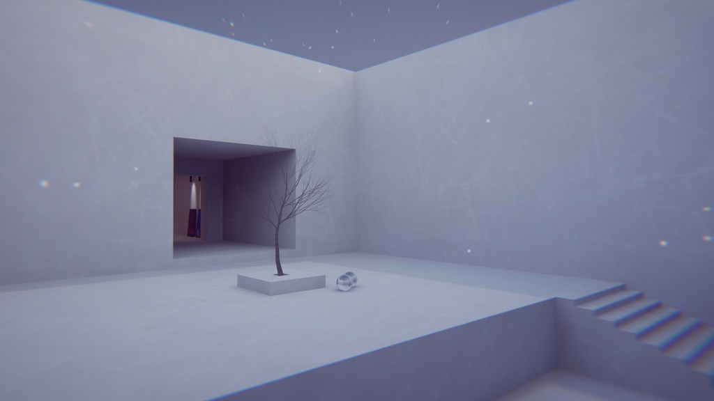 【VRChat想定】coldbreath【ワールドアセット】