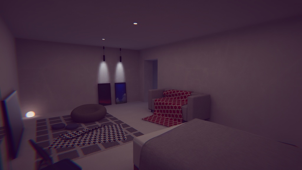 【VRChat想定】coldbreath【ワールドアセット】