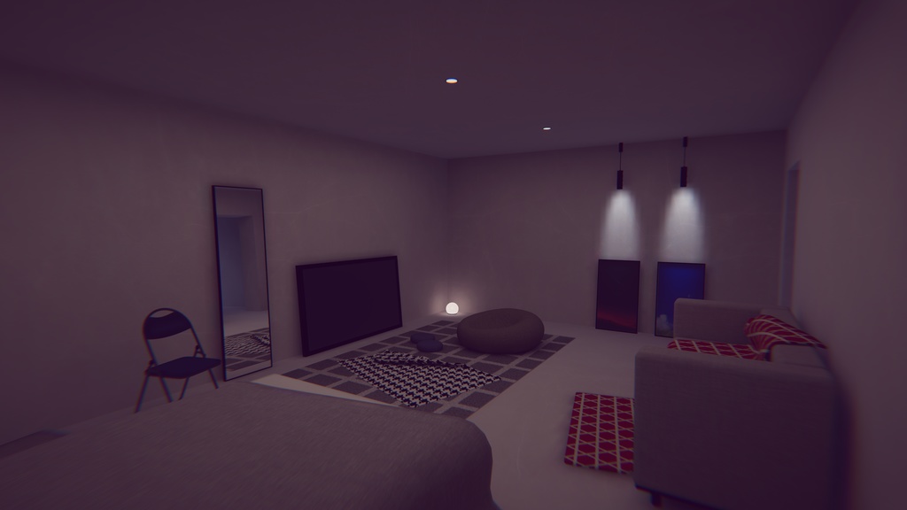 【VRChat想定】coldbreath【ワールドアセット】