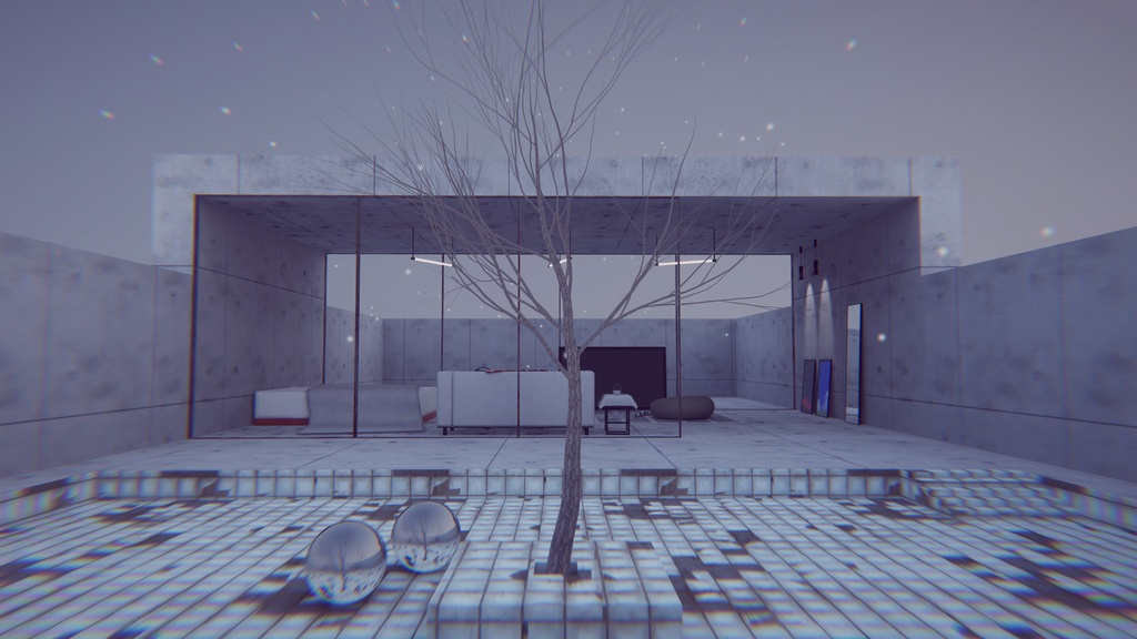 【VRChat想定】Cold【ワールドアセット】