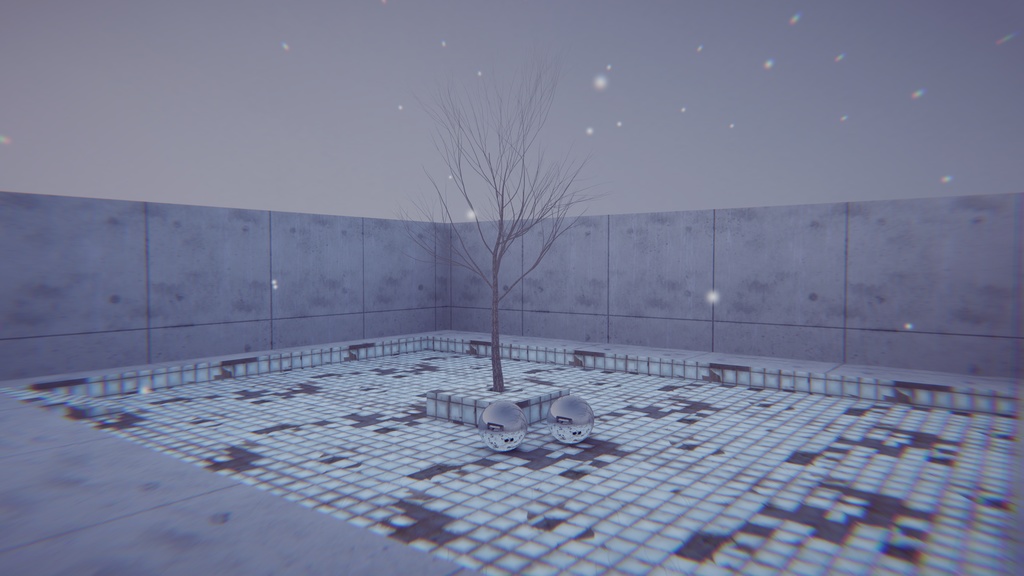 【VRChat想定】Cold【ワールドアセット】